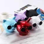 T8 Mini Cat Shape Stereo Wireless Bluetooth Speaker, Support Hands-free / TF Card / FM - Image 2