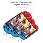 Powkiddy X12 Plus Retro Classic Games Handheld Game Console with 7 inch HD Screen & 16GB Memory, Support MP4 / E-book, X12 Plus - Image 4