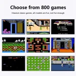 MK800 3.0 inch Macaron Mini Retro Classic Handheld Game Console for Kids Built-in 800 Games, Support AV Output, MK800 / Pink, MK800 / Green, MK800 / Grey, MK800 / Blue, MK800 / Yellow - Image 3