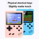 MK800 3.0 inch Macaron Mini Retro Classic Handheld Game Console for Kids Built-in 800 Games, Support AV Output, MK800 / Pink, MK800 / Green, MK800 / Grey, MK800 / Blue, MK800 / Yellow - Image 5