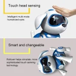 USB Charging Smart Touch Sensing Machine Dog Children Electric Toys, Supports Walking & Gnawing Bones & Lights & Music, Pink, Blue - Image 4