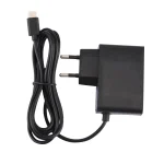 For Nintendo Switch NS Game Console Wall Adapter Charger Charger Adapter Charging Power, DC 5V, Cable Length: 1.5m, EU Plug(Black) - Image 2