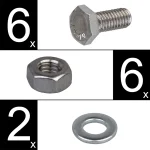 Universal Racing Game Simulation Linear USB Drift Handbrake Bracket Adapter Plate - Image 4