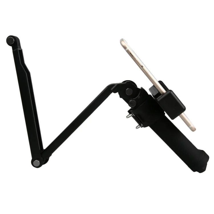 DCA0510_4.webp Mobile Phone Clip Holder for GoPro & SJCAM & Xiaoyi Handheld Selfie Monopod, Dig Clip Port Diameter: 2.6cm-3cm - Image 5