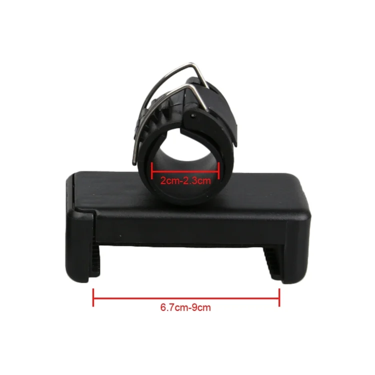 DCA0511_3.webp Mobile Phone Clip Holder for GoPro & SJCAM & Xiaoyi Handheld Selfie Monopod, Small Clip Port Diameter: 2cm-2.3cm - Image 4