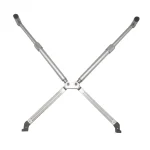 Universal Aluminum Alloy Cooling Stand Foldable Height Extender Holder for 12-17 inch PC iPad Notebook - Image 2