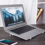 Universal Aluminum Alloy Cooling Stand Foldable Height Extender Holder for 12-17 inch PC iPad Notebook - Image 5