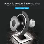 FT-4002 Wooden Wireless Bluetooth Portable Retro Subwoofer Speakers, Support TF card & USB MP3 Playback, Black Wood Grain, Yellow Wood Grain, Red Wood Grain - Image 7