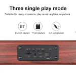 D10 Bluetooth 4.2 Portable Wooden Handheld Bluetooth Speaker, D10(Red Wood Texture), D10(Bamboo Texture) - Image 4
