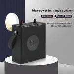 K10 10W Bluetooth 5.0 Portable Handheld Square Dance Bluetooth Speaker, K10(Red), K10(Black) - Image 11