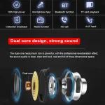 K10 10W Bluetooth 5.0 Portable Handheld Square Dance Bluetooth Speaker, K10(Red), K10(Black) - Image 4