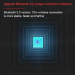 K10 10W Bluetooth 5.0 Portable Handheld Square Dance Bluetooth Speaker, K10(Red), K10(Black) - Image 6