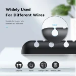 TOPK L35 Desktop Cable Organizer Data Cable Earphone Storage Cable Fixer Magnetic Head Storage Cable Organizer - Image 5
