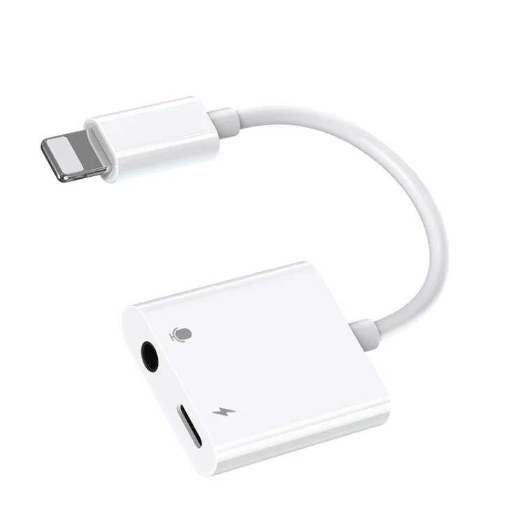 JOYROOM S-Y105 2A 18W 8 Pin to 8 Pin + 3.5mm Audio Converter