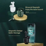 Remax Proda TWS-23 Bluetooth 5.0 Magnetic True Wireless Stereo Bluetooth Earphone - Image 4