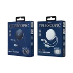 Remax 2A 2 In 1 Creation Series Telescopic Charging Data Cable, Length: 90cm, Type-C, 8 Pin - Image 3