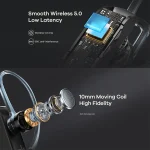 Remax RB-T38 Bluetooth 5.0 Wireless Metal Noise Reduction Bluetooth Earphone - Image 5