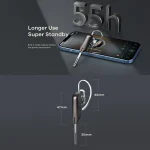 Remax RB-T38 Bluetooth 5.0 Wireless Metal Noise Reduction Bluetooth Earphone - Image 6