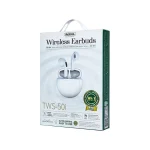 Remax TWS-50i Bluetooth 5.1 True Wirelss Stereo Music Bluetooth Earphone, White - Image 3