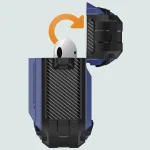 Wireless Earphones Shockproof Diamond Square Pattern Silicone Protective Case, For AirPods 1/2, For AirPods Pro - Image 3