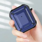 Wireless Earphones Shockproof Diamond Square Pattern Silicone Protective Case, For AirPods 1/2, For AirPods Pro - Image 5