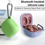 For Samsung Galaxy Buds Live / Pro Bluetooth Earphone Silicone Protective Case with Hook - Image 5