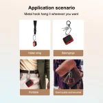 Wireless Earphones Three Defenses Transformers Second Generation Protective Case with Hook Up For AirPods 1/2, For AirPods 1/2 - Image 7