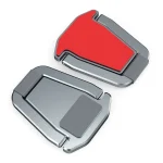 2 PCS R-JUST HZ07 Universal Stickable Shield Shape Aluminum Alloy Laptop Foldable Stand, HZ07 Gray, HZ07 Silver - Image 7