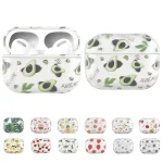 Bronzing Fruit Pattern PC Earphone Hard Protective Case, For AirPods Pro - Image 2
