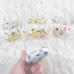 Bronzing Fruit Pattern PC Earphone Hard Protective Case, For AirPods Pro - Image 4