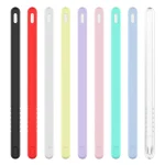 3 in 1 Pure Color Silicone Stylus Pen Protective Case Set for Apple Pencil 2 - Image 3
