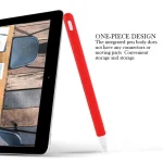 3 in 1 Pure Color Silicone Stylus Pen Protective Case Set for Apple Pencil 2 - Image 7