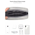 DY03 Portable Digital Accessory Leather Bag - Image 4