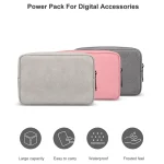 DY04 Portable Digital Accessory Frosted PU Bag - Image 4