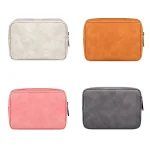 DY05 Portable Digital Accessory Sheepskin Leather Bag - Image 2