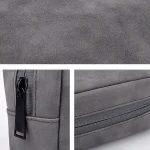 DY05 Portable Digital Accessory Sheepskin Leather Bag - Image 7