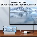 JOYROOM S-H141 1080P 8 Pin to HDMI Converter Adapter, S-H141 - Image 4