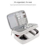 SM02S Double-layer Multifunctional Digital Accessory Storage Bag - Image 4