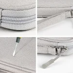 SM03 Multifunctional Digital Accessories Storage Bag with Lanyard, 19x11x3.5cm(Navy Blue), 19x11x3.5cm(Gray), 19x11x3.5cm(Pink), 19x11x3.5cm(Black) - Image 3