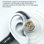 Lenovo X4 Bluetooth 5.0 Waterproof Bone Conduction Wireless Bluetooth Earphone - Image 3