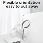 SJ05-12 Multi-function Laptop Notebook Round Magnetic Expanded Metal Bracket Holder for iPhone 13 Series, SJ05-12 - Image 6