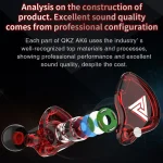 QKZ AK6-X 3.5mm In-Ear Wired Subwoofer Sports Earphone with Microphone, Cable Length: About 1.2m, 1 PCS - Image 4