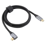 USB-C / Type-C Male to USB-C / Type-C Elbow Transmission Data Cable, 0.5m, 1m, 1.5m, 2m, 3m - Image 2