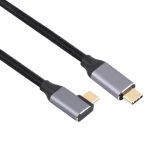 USB-C / Type-C Male to USB-C / Type-C Elbow Transmission Data Cable, 0.5m, 1m, 1.5m, 2m, 3m - Image 4