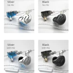 KZ ZAX 16-unit Ring Iron Sport Gaming In-ear Wired Earphone,, ZAX Standard Version(Silver), ZAX Standard Version(Black), ZAX Mic Version(Silver), ZAX Mic Version(Black) - Image 7