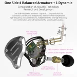 KZ ZS10 Pro 10-unit Ring Iron Gaming In-ear Wired Earphone,, ZS10 Pro Standard Version(Black), ZS10 Pro Standard Version(Blue), ZS10 Pro Standard Version(Streamer Blue)... - Image 2