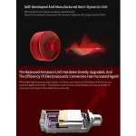 KZ ZSA Ring Iron Hybrid Drive Sport In-ear Wired Earphone,, ZSA Standard Version(Black Red), ZSA Standard Version(Grey), ZSA Mic Version(Black Red), ZSA Mic Version(Grey) - Image 3