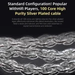 KZ ZSN Pro X Ring Iron Hybrid Drive Metal In-ear Wired Earphone,, ZSN Pro X Standard Version(Black), ZSN Pro X Standard Version(Gold), ZSN Pro X Mic Version(Black), ZSN Pro X Mic Version(Gold) - Image 3