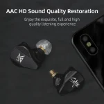 KZ SA08 Wireless Four-unit 5BA Balance Armature Bluetooth In-ear TWS Earphone, SA08 - Image 7