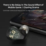 KZ SA08 Wireless Four-unit 5BA Balance Armature Bluetooth In-ear TWS Earphone, SA08 - Image 9